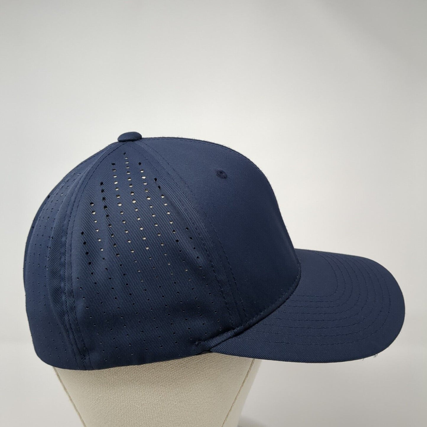 Uncharted Recreation Fitted Hat Blue S/M Embroidered Style 474F Pacific Headwear