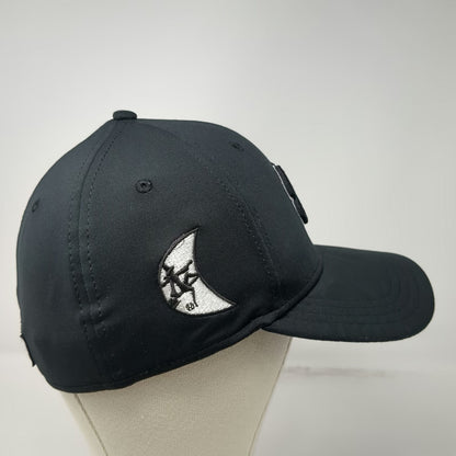 Black Clover Baseball Cap Black L/XL Fitted Stretch Ditch Witch Logo Hat