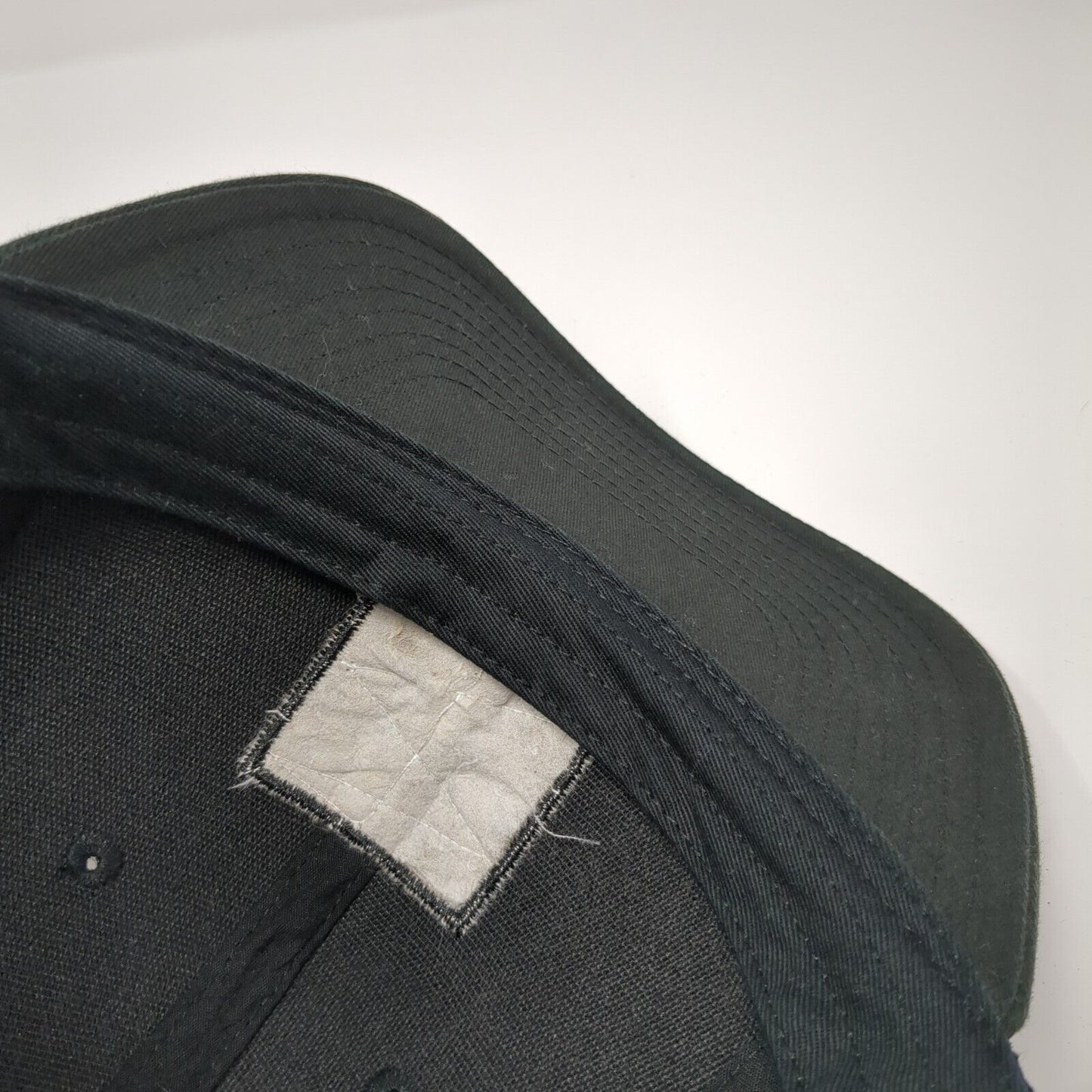 Keep Winter Wild Patch Snapback Trucker Hat Black One Size Mesh Back