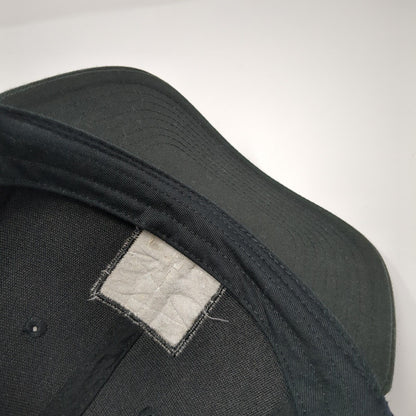 Keep Winter Wild Patch Snapback Trucker Hat Black One Size Mesh Back