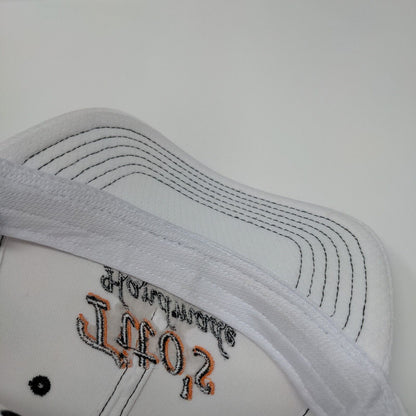 Tito's Handmade Vodka Strapback Hat White OSFA Classic Cut Embroidered Ahead