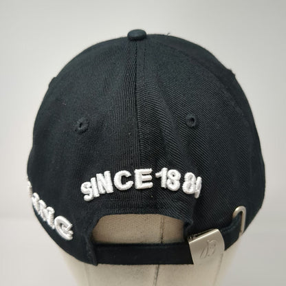 Breitling Baseball Cap Black One Size Winged Anchor Logo Embroidered Since 1884