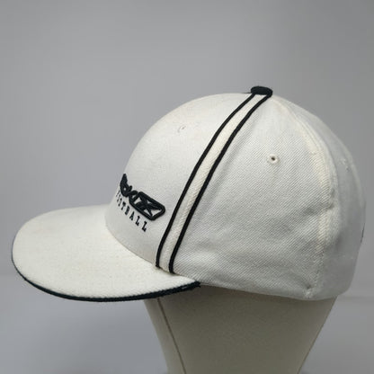 Reebok Rbk Football White One Size Baseball Cap Stretch Fit Pennington Hat