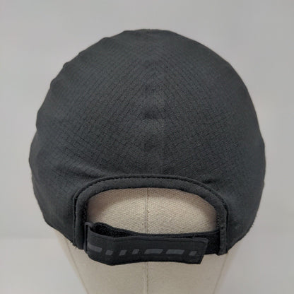 Lululemon Strapback Hat Black One Size Adjustable Lightweight 6 Panel