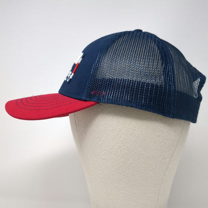 Memorable Costa Rica Trucker Hat Blue Red One Size Pura Vida Snapback Mesh