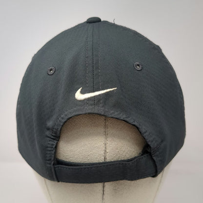 Nike Baseball Cap Gray One Size Thin Red Line American Flag Strapback Golf Hat