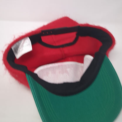 Ho Ho Ho Snapback Santa Cap Multicolor One Size Adjustable Holiday Christmas