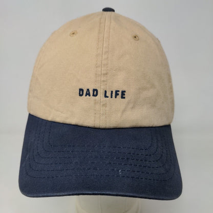 Wemco Men's Slideback Hat Tan Size OS Embroidered Dad Life Cotton