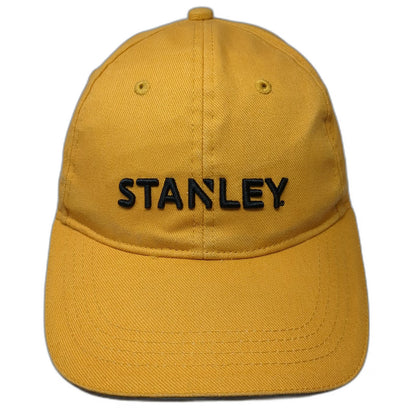Stanley Snapback Hat Yellow One Size Embroidered Logo Workwear Tool Brand