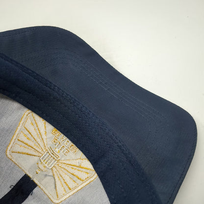 Blue Beacon Logo Blue Baseball Cap One Size Strapback Performance Polyester Hat