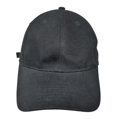 Accessories Men's Slideback Hat Black Size OSFM Blank 100% Cotton