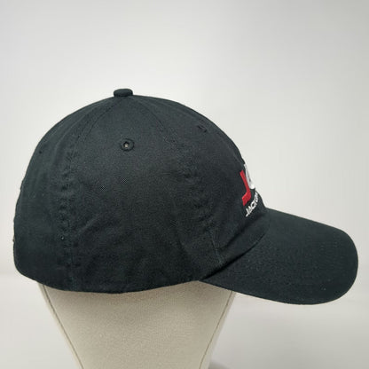 Jack Grote Racing JGR Black OSFM Baseball Cap Cotton Adjustable Slideback Hat