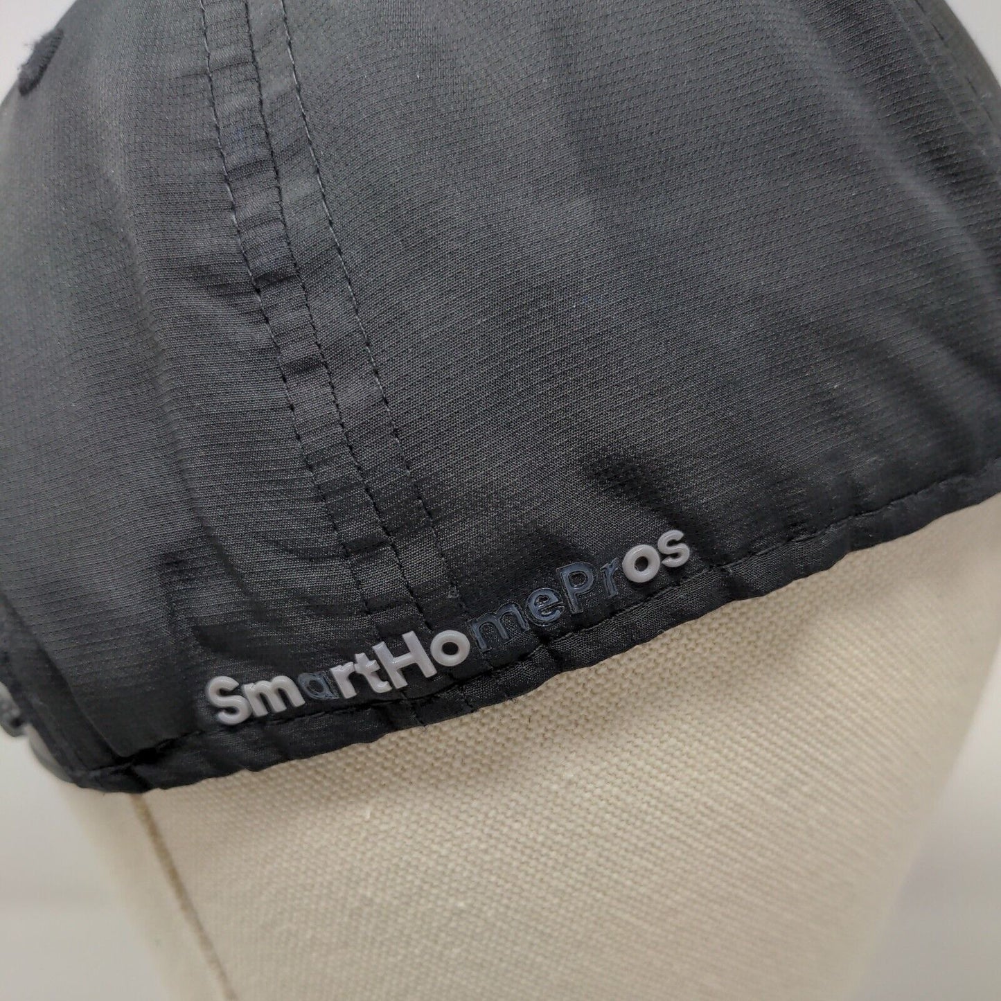 Smart Home Pros Snapback Hat Black One Size Adjustable 5 Panel Blank Vivint