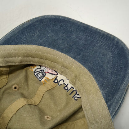 Adams Baseball Cap Beige One Size PC-PLUS OnLine Computer Logo Slideback Hat