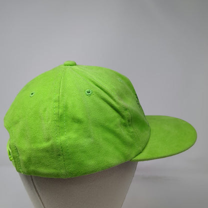 Yupoong Snapback Green One Size Hat NJ Dept Health Smoking Don't Get Sucked In