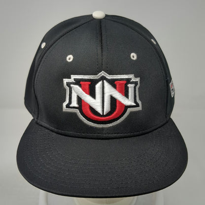 Northwest Nazarene Nighthawks NCAA The Game Cap Black XL A-Flex Gray Brim Hat