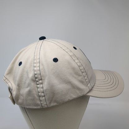 Royal Resortwear Anna Maria Island Palm Tree Baseball Cap Beige OSFM Hat Navy