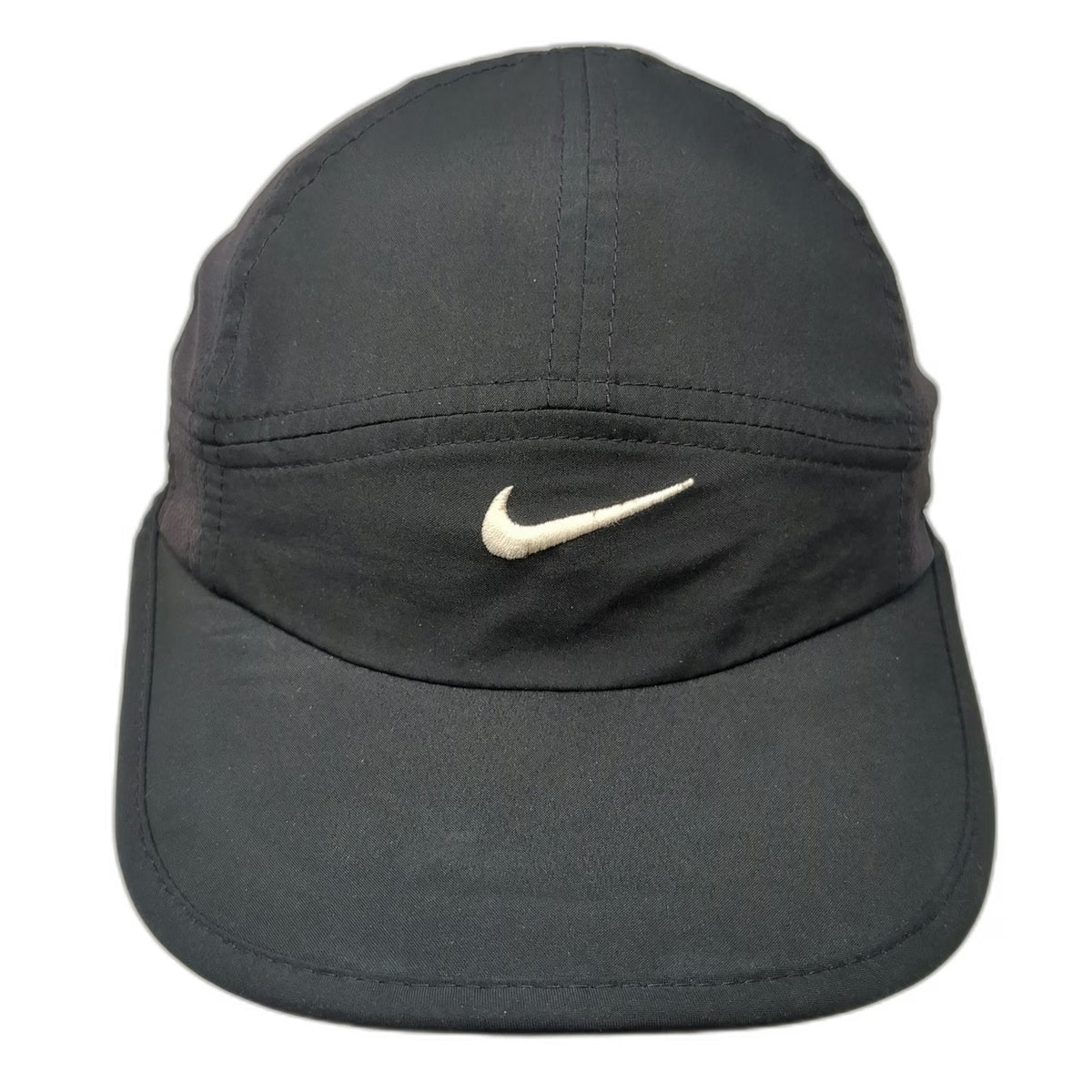 Nike Baseball Cap Black One Size Dri-FIT Featherlight Performance Running Hat