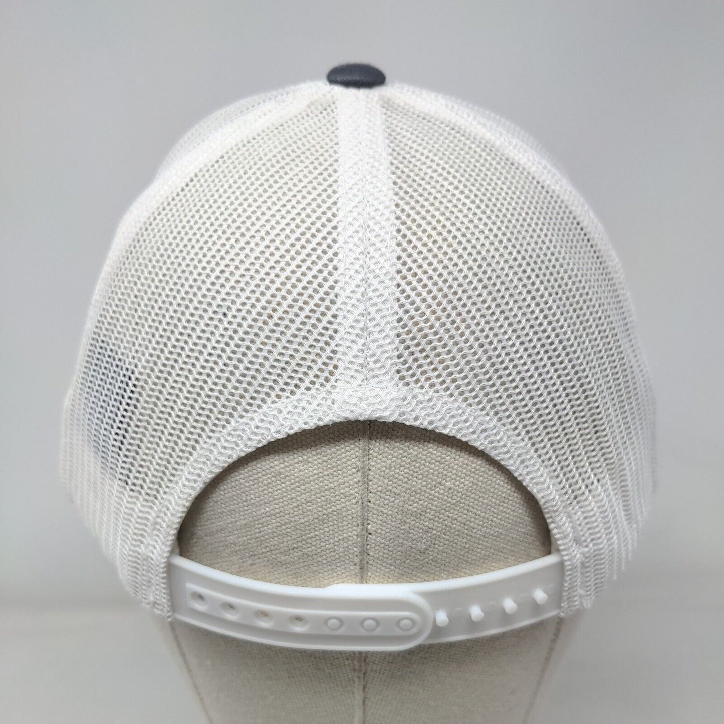 Big Tuna Snapback Mesh Back Trucker Hat Gray OSFA Colorblock Sport-Tek