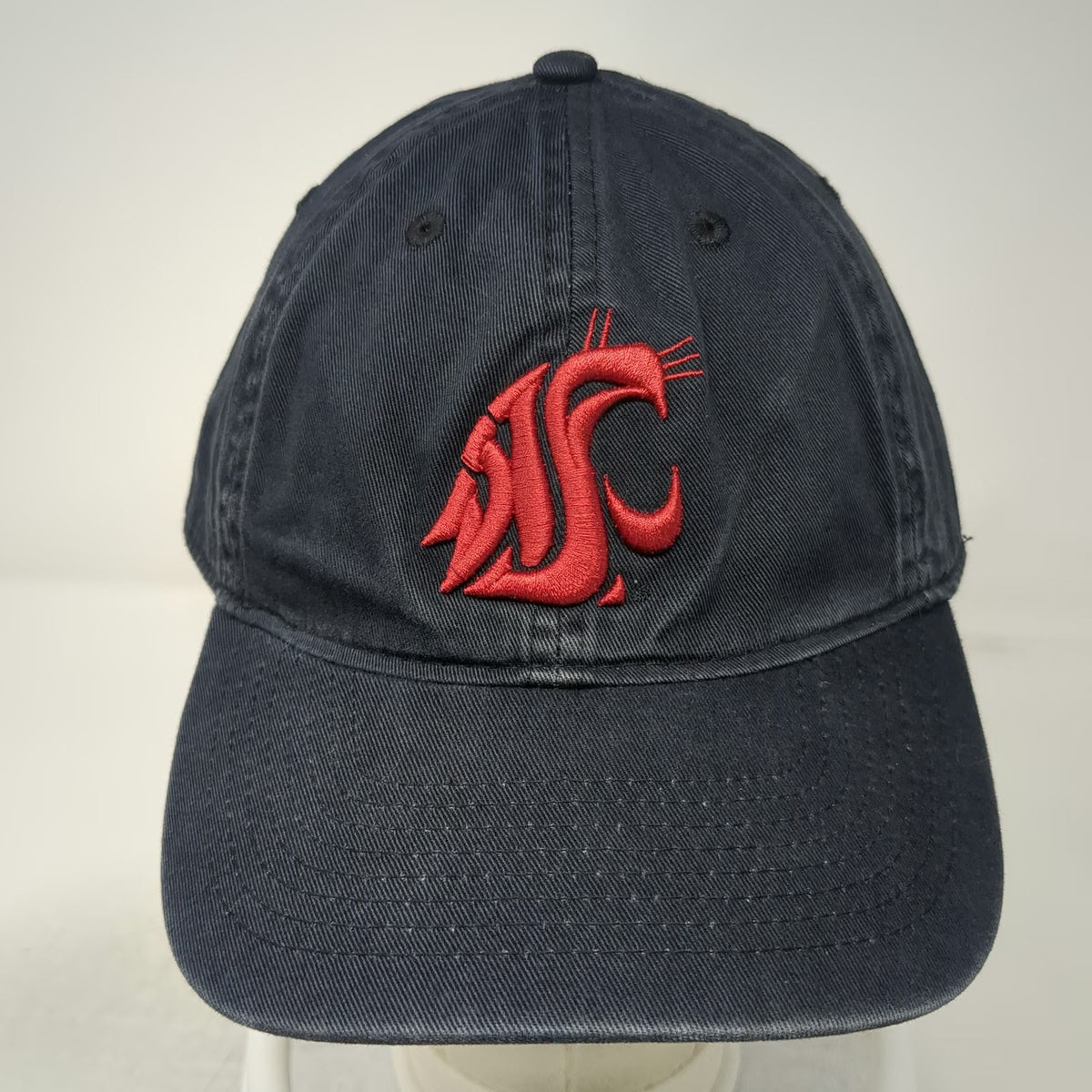 Washington State Cougars NCAA Legacy Cap Black L Embroidered Logo Fitted Hat