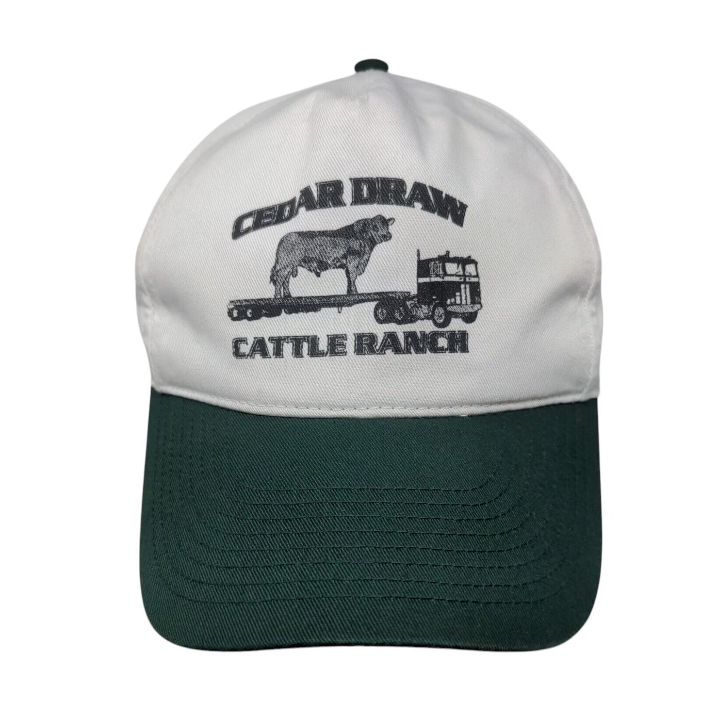 Cedar Draw Cattle Ranch Snapback Hat Multi OSFM Adjustable Colorblock