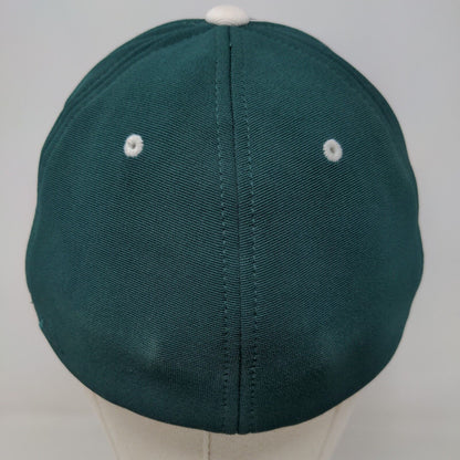 Pacific Headwear Men's Fitted Hat Green Size L/XL Embroidered Zionsville Eagles