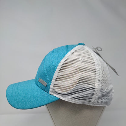 Adidas Women's Snapback Trucker Golf Hat Blue OSFW Adjustable Mesh Back W/Tags