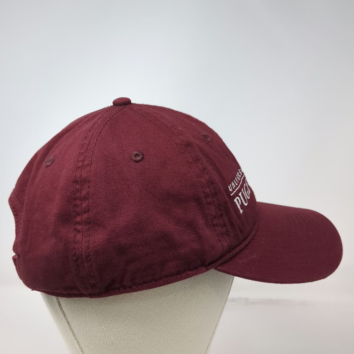 Champion University of Puget Sound Hat Red One Size Baseball Cap Slideback
