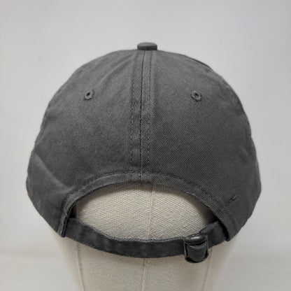 Cabela's Club Slideback Hat Gray OSFM Embroidered Vented Holes Adjustable