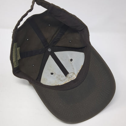 Ducks Unlimited Est. 1937 Baseball Cap Brown One Size Adjustable Embroidered