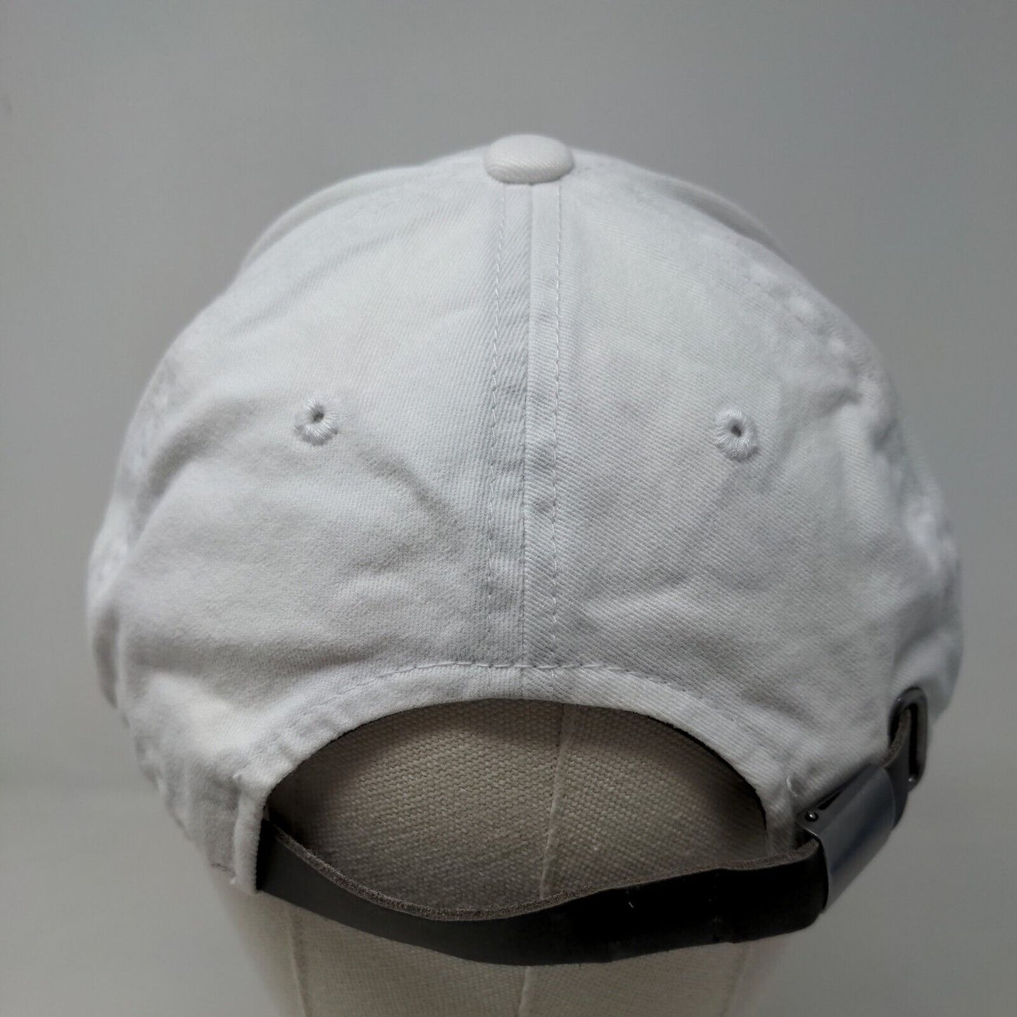 Champion Women's Slideback Hat White Size OSFM Embroidered Logo Cotton