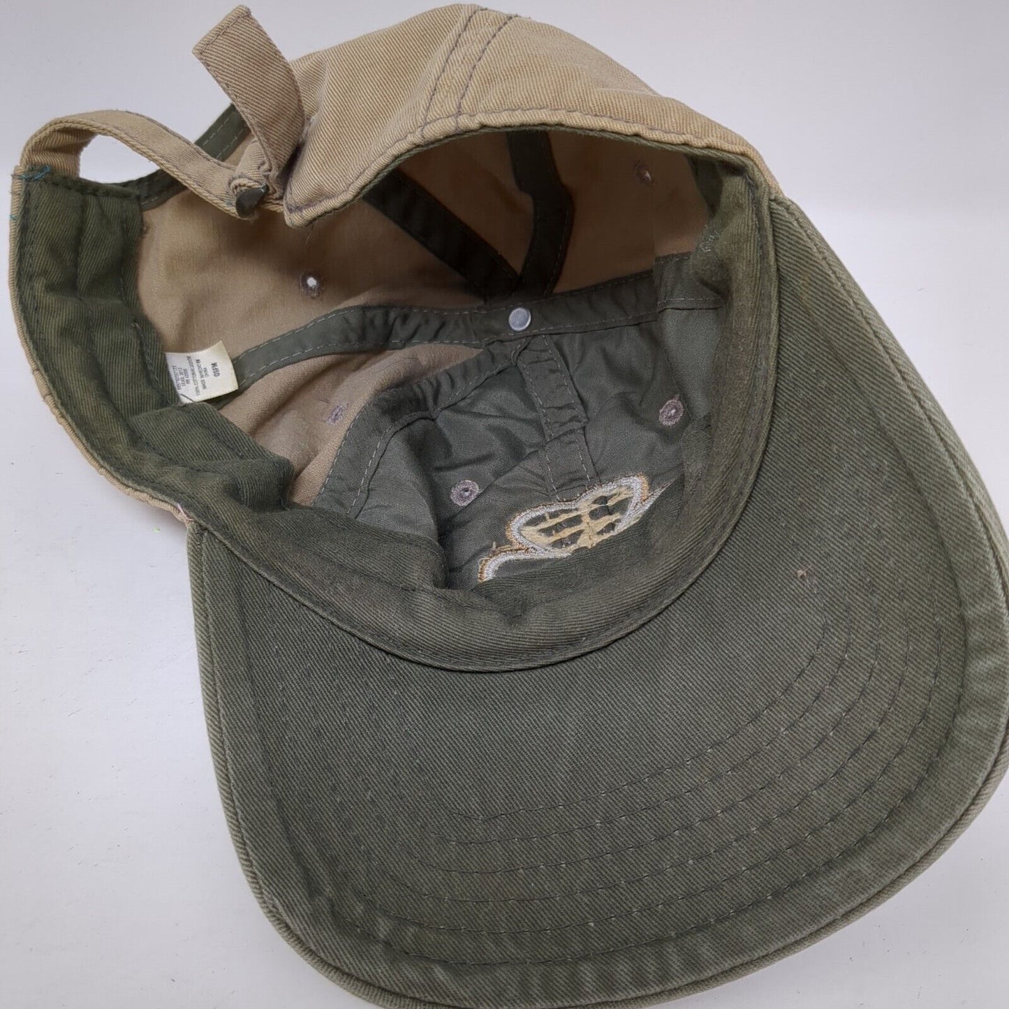 Black Clover Slideback Hat Multicolor One Size Adjustable Embroidered 6 Panel