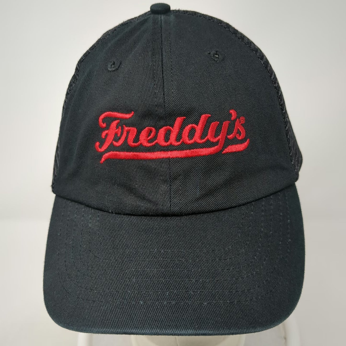 Apollo Baseball Cap Black One Size Freddys Grillin Scoopin Rockin Mesh Back Hat