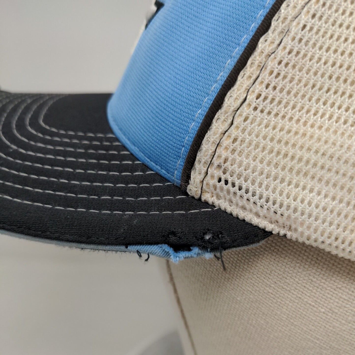 HF Fitted Mesh Back Trucker Hat Multi XS-Small Colorblock Richardson