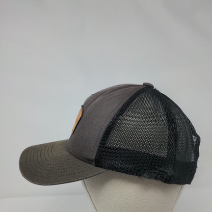 Haida Gwaii Est. 91 Snapback Trucker Hat Gray OS Adjustable Mesh Back Tristar