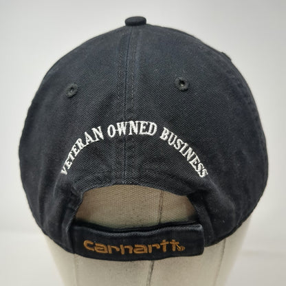 Carhartt Baseball Cap Black One Size CNA Stores Veteran Owned Strapback Hat