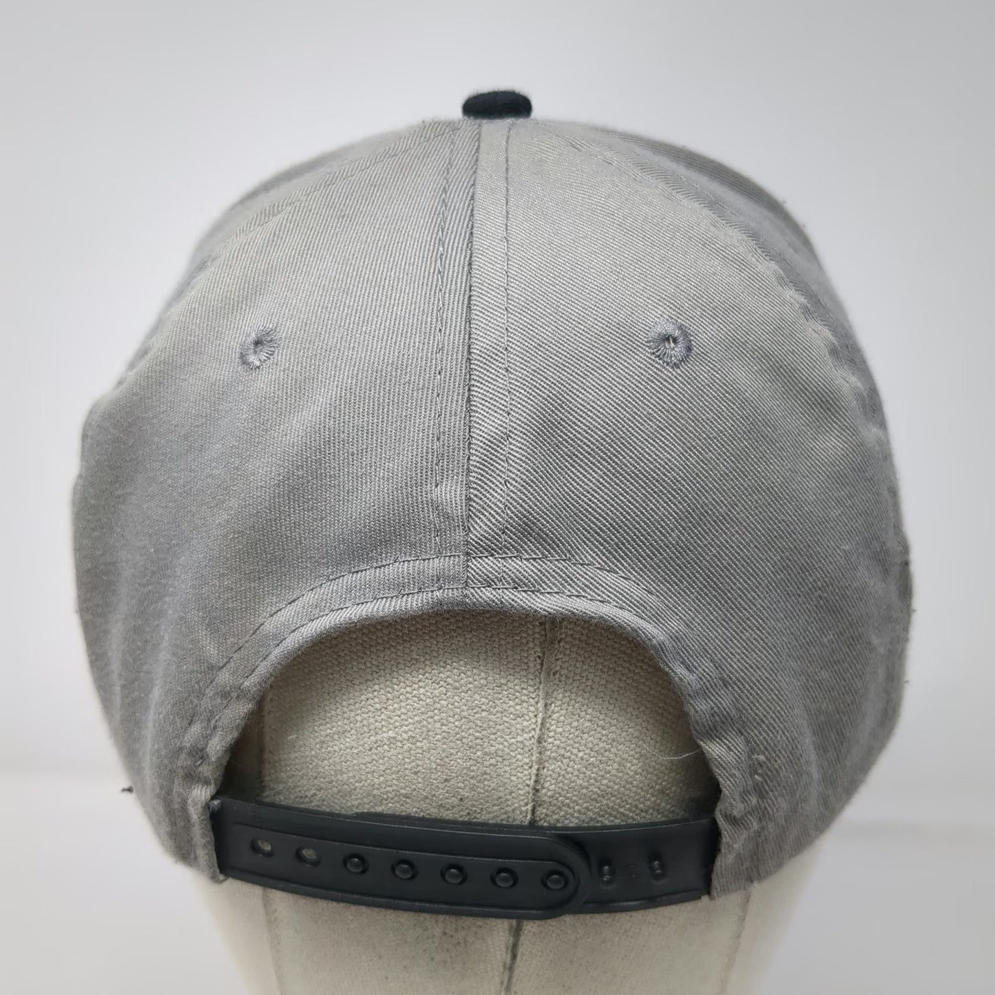 Nickelodeon Snapback Hat Gray Black One Size Hey Arnold Gerald Fist Bump Nick
