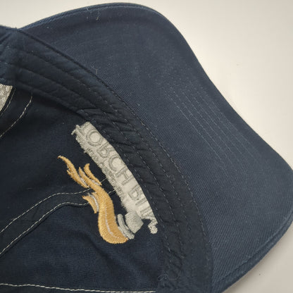 Law Enforcement Torch Run Strapback Hat Blue One Size 35th Annual