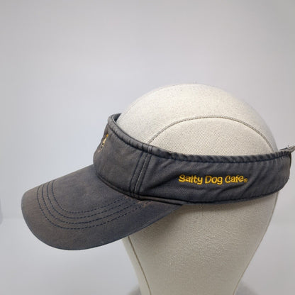Salty Dog Cafe Strapback Sun Visor Hat Blue One Size Alternative Outdoor