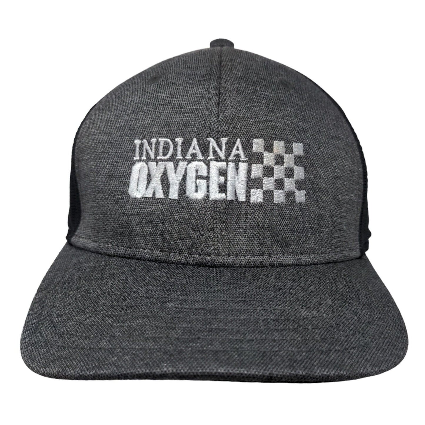 Cap America Men's Strapback Hat Gray Indiana Oxygen Embroidered Logo