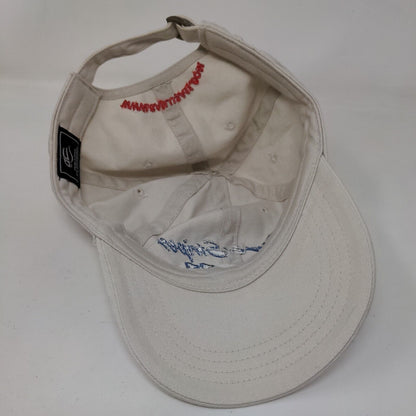 Stars & Stripes USA 11 Slideback Hat Tan OSFM Adjustable Patriotic Outdoor Cap
