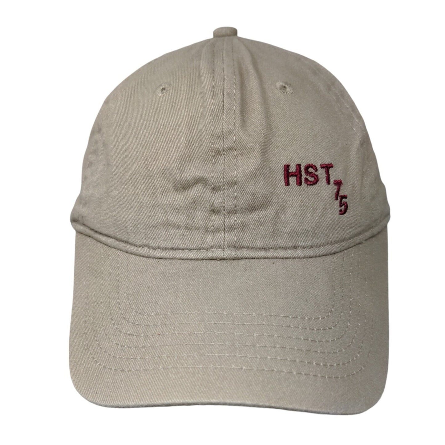 HST 75 Slideback Hat Tan One Size Adjustable Embroidered Port & Company