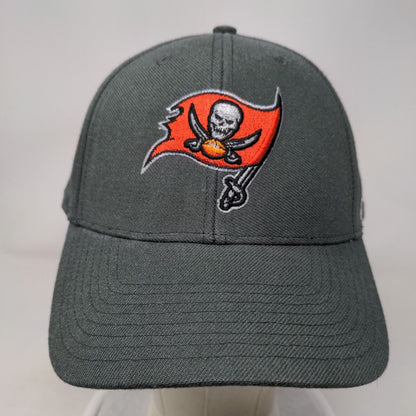 Tampa Bay Buccaneers Strapback Hat Gray OSFA Embroidered Flag Logo '47 Brand NFL