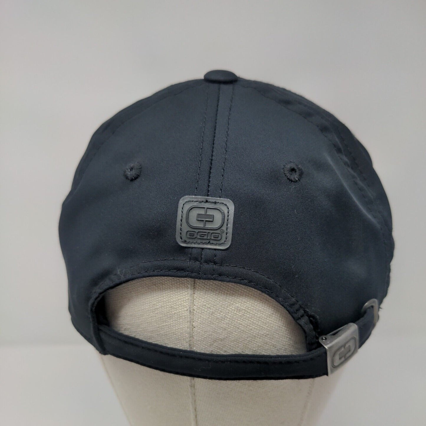 Lower Valley Energy Slideback Hat Black One Size Adjustable Embroidered Ogio
