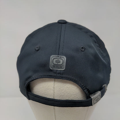 Lower Valley Energy Slideback Hat Black One Size Adjustable Embroidered Ogio
