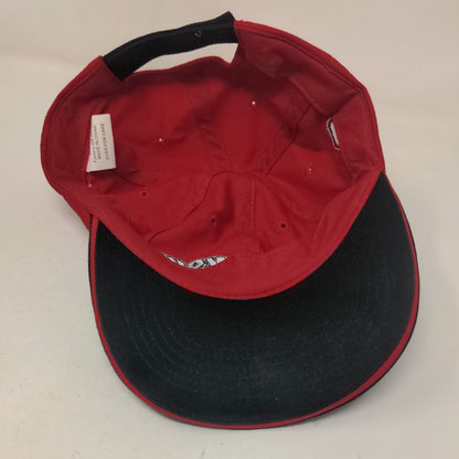 Team Penske Men's Strapback Hat Red OSFM #6 #3 Ryan Briscoe Helio Castroneves