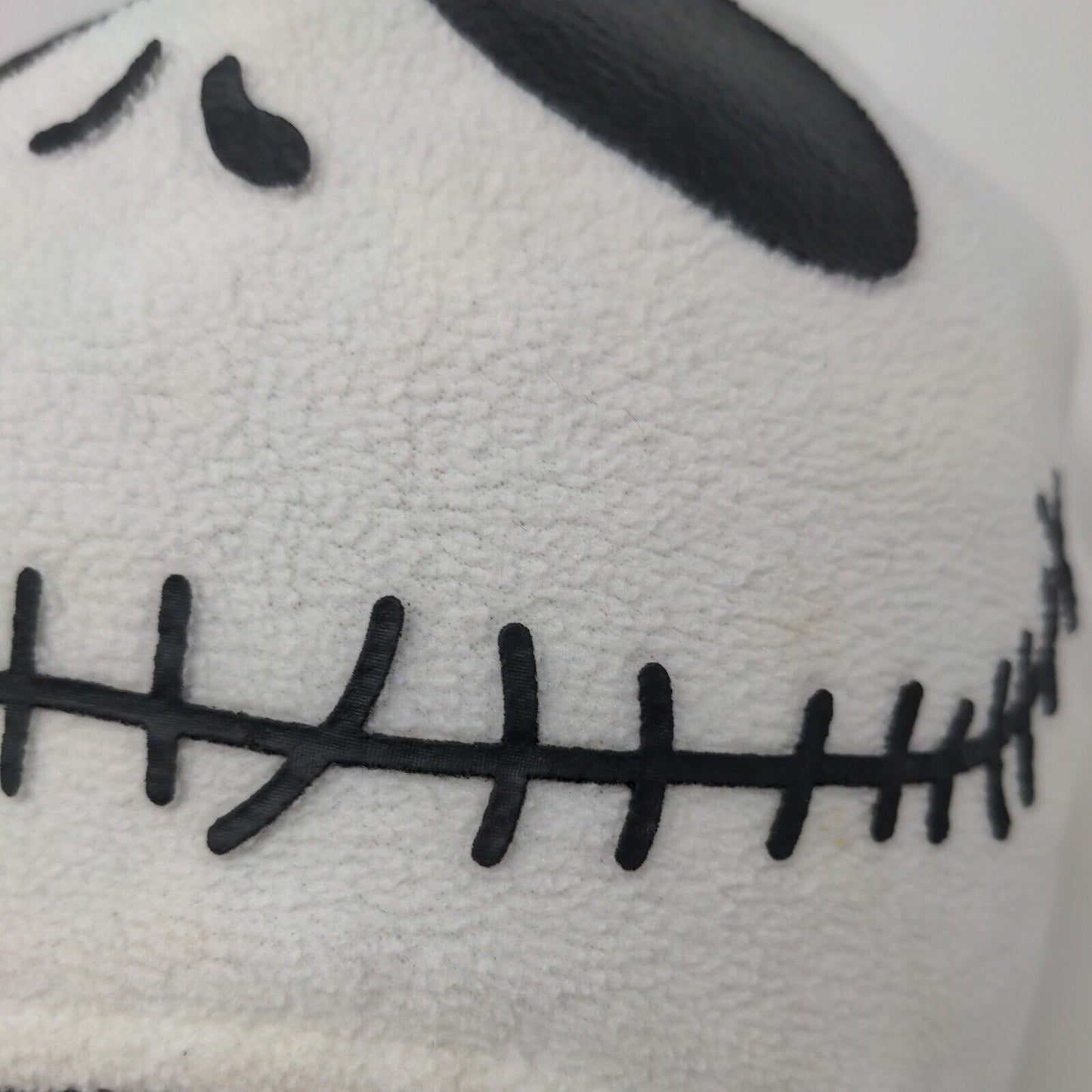 Nightmare Before Christmas Laplander Knit Beanie Hat Multi One Size Reversible