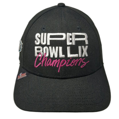New Era Philadelphia Eagles NFL Super Bowl LIX Black Snapback OS Hat 9FORTY