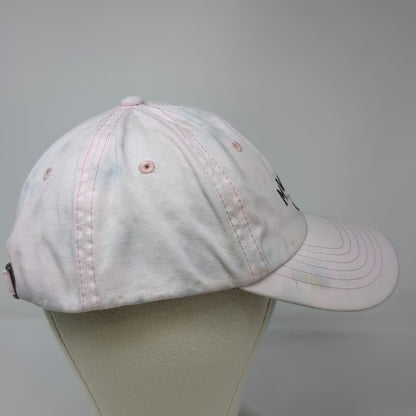 DALIX Manomet Whale Baseball Cap Pink One Size Cotton Slideback Coastal Hat