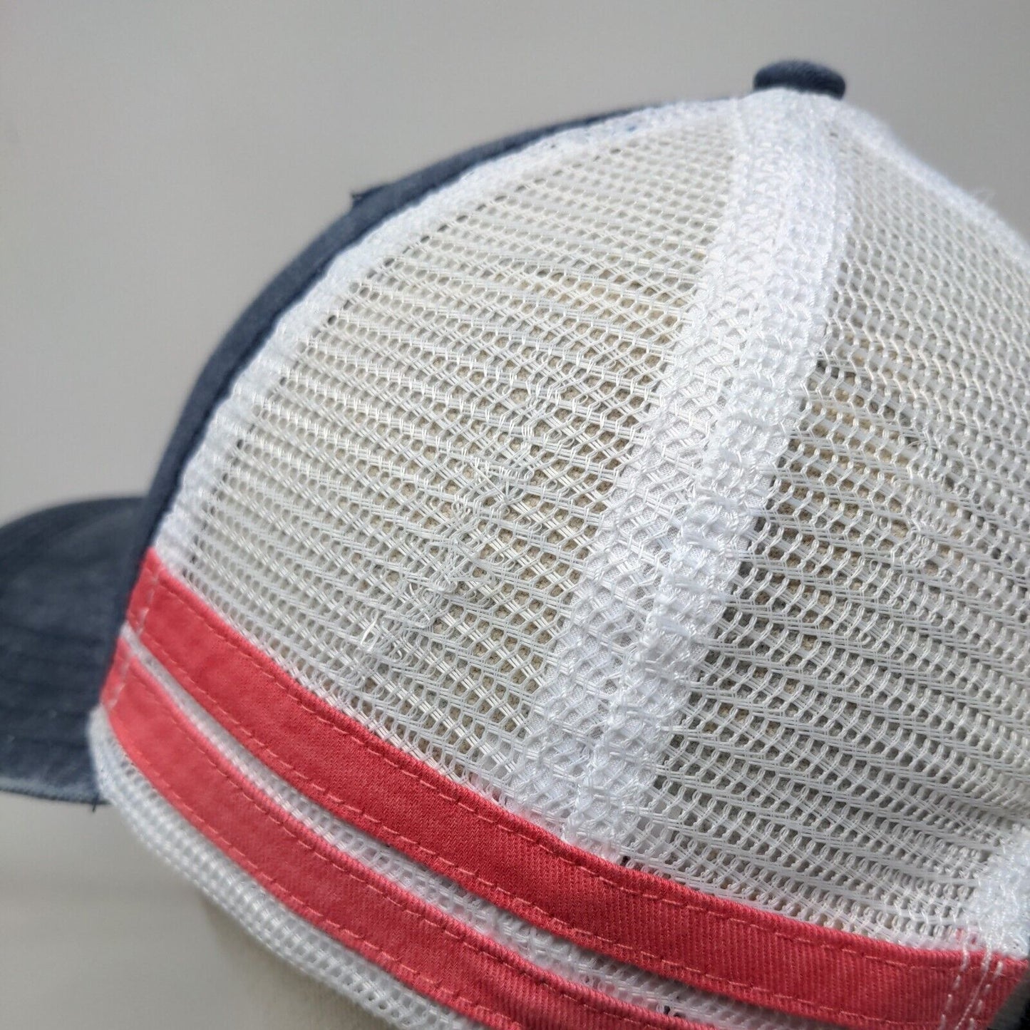 Florida Strapback Mesh Back Trucker Hat Blue OSFM Embroidered Home Free